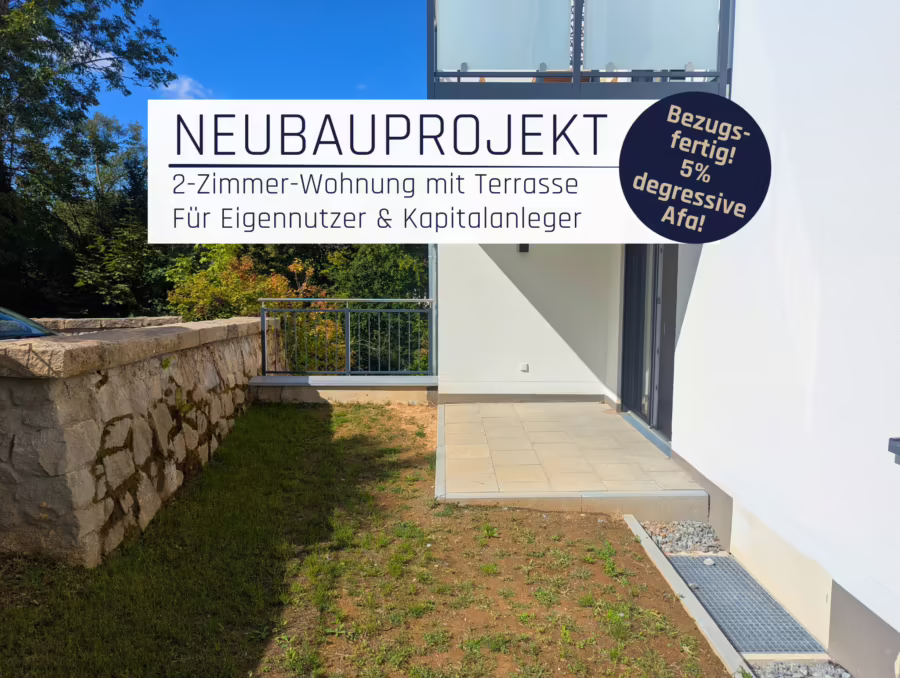 JETZT AFA 5% sichern! Neubauwohnung mit Aufzug im KFW 55 Stand! - . (68697)