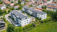 Drohnenfoto 1 - Neuwertige 2-Zimmer Etagenwohnung mit großem Balkon!