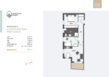 Grundriss - WG 02 - Neuwertige 3-Zimmer Erdgeschosswohnung! Stadtplatz nur 500 Meter entfernt!