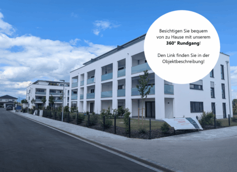 Ab sofort beziehbar! Moderne 4-Zimmer Erdgeschosswohnung (inkl. EBK) mit Terrasse und Garten!, 94447 Plattling, Erdgeschosswohnung