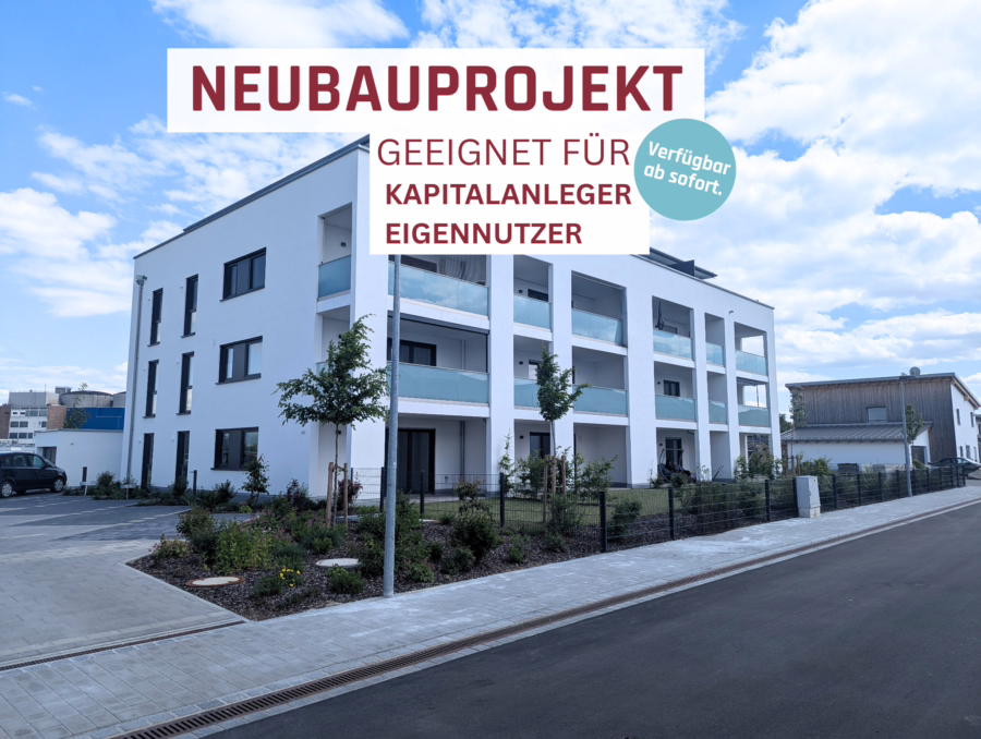 Ab sofort beziehbar! Moderne 4-Zimmer Erdgeschosswohnung (inkl. EBK) mit Terrasse und Garten! - Titelbild (52365)