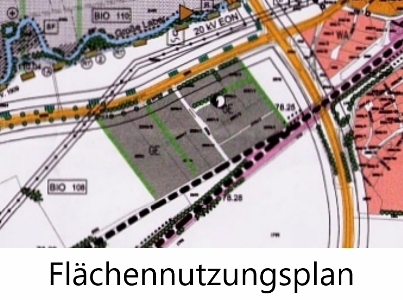 Bauerwartungsland (Gewerbe) in Schierling im Landkreis Regensburg! - Flächennutzungsplan (49256)