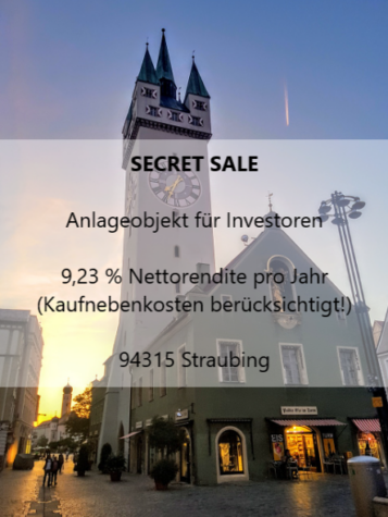 9,23 % Nettorendite – Anlageobjekt in Straubing für Investoren!, 94315 Straubing, Wohn- und Geschäftshaus