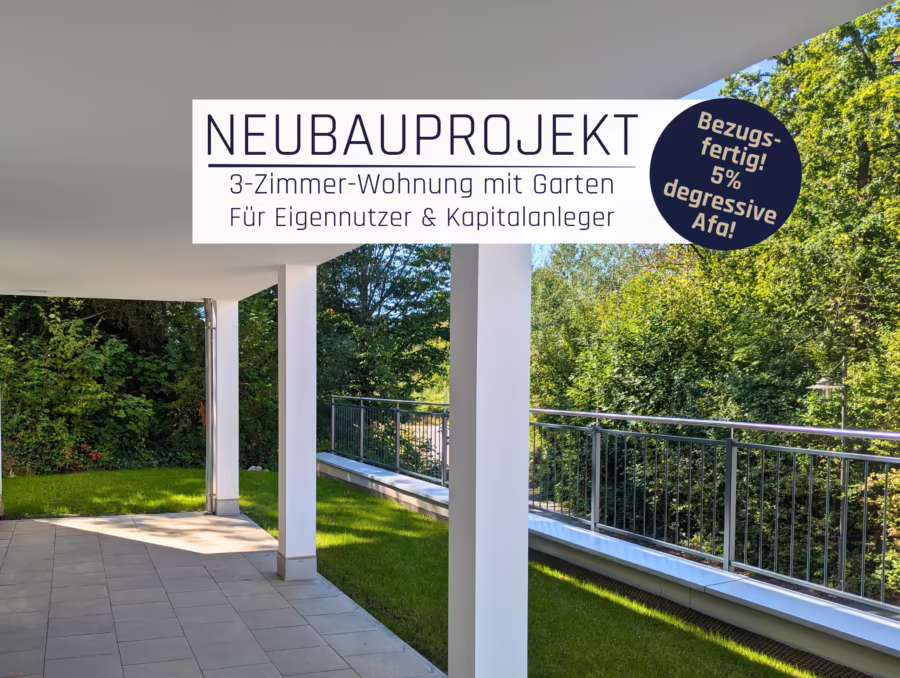 JETZT AFA 5% sichern! Neubauwohnung mit Aufzug im KFW 55 Stand! - . (68679)