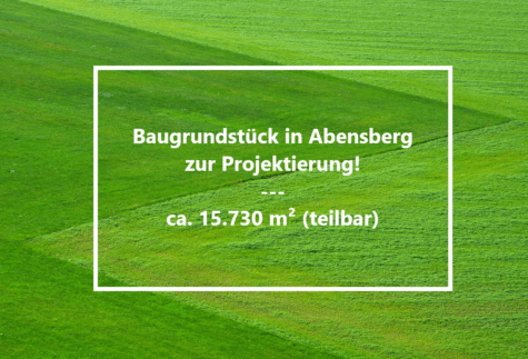 Großes Baugrundstück im Zentrum von Abensberg zur Projektierung!, 93326 Abensberg, Wohngrundstück