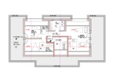 Dachgeschoss - Neubau KFW 40 QNG Energieeffizienzhaus mit fünf Wohneinheiten in der Kernstadt Straubing!