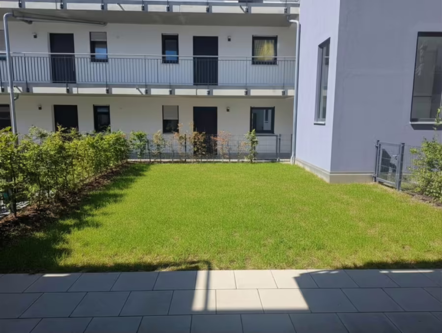Neubauprojekt ! Zentrumsnahe und moderne 3-Zimmer Gartenwohnung! - Garten (66804)