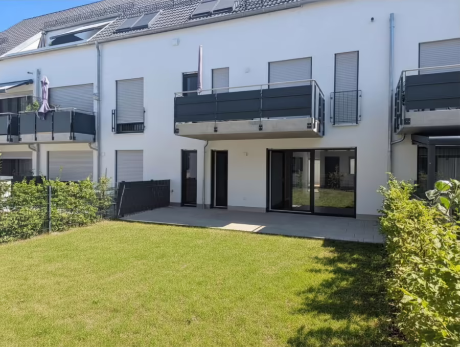 Neubauprojekt ! Zentrumsnahe und moderne 3-Zimmer Gartenwohnung! - Garten (66802)