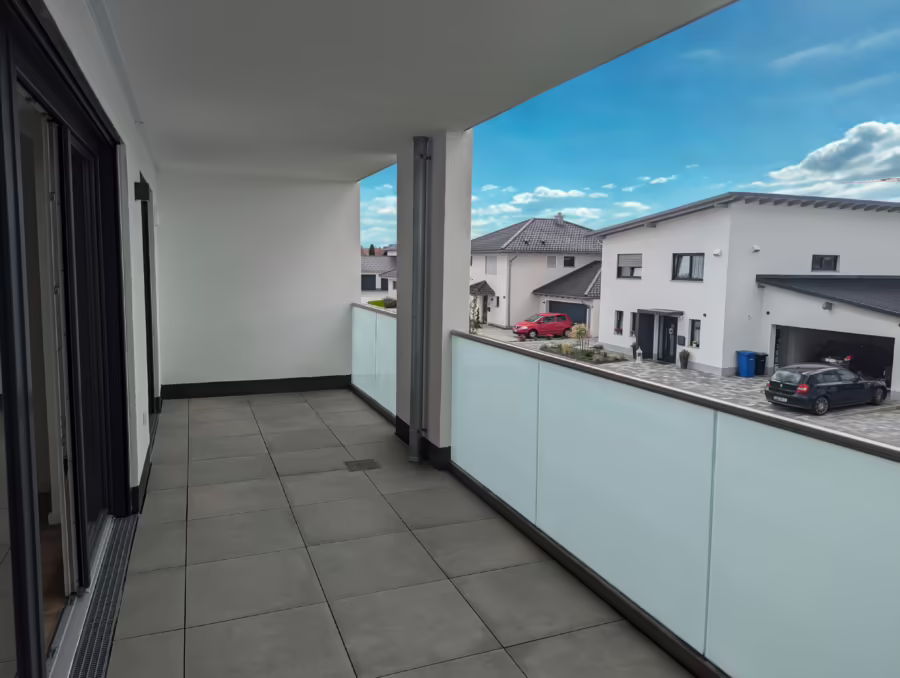 Barrierefreie 2-Zimmer Wohnung (inkl. EBK) mit Loggia in ruhiger Lage - Wohnung 7 _ Plattling (72253)