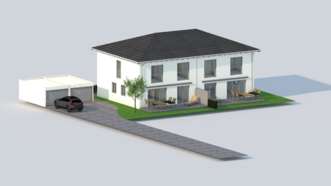 Moderne Doppelhaushälfte in familienfreundlicher Wohnlage!, 94315 Straubing, Doppelhaushälfte