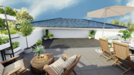 Muster - Dachterrasse - Ruhige Wohnlage! Exklusive Neubauwohnung mit großer überdachter Terrasse!
