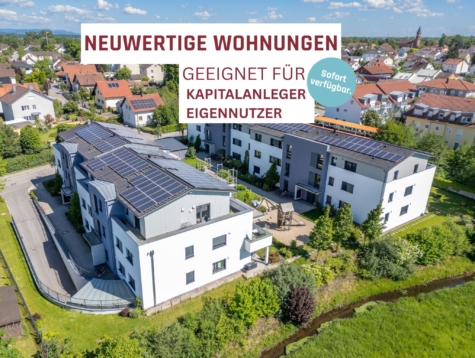 KFW 55 Energieeffizienzhaus! Neuwertige 2-Zimmer Gartenwohnung in ruhiger Lage!, 94315 Straubing, Erdgeschosswohnung