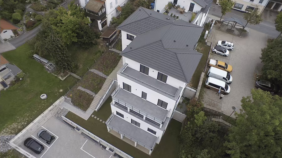 JETZT AFA 5% sichern! Neubauwohnung mit Aufzug im KFW 55 Stand! - Drohenfoto (68715)