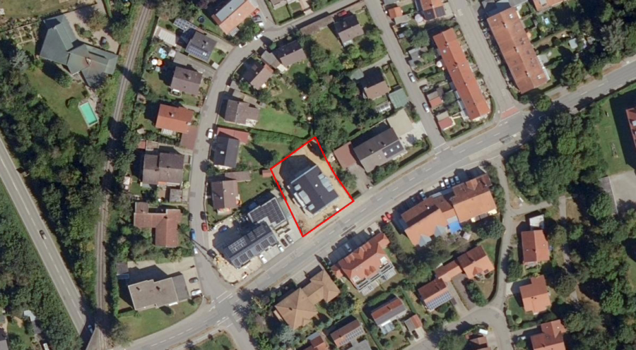 Neubau KFW 40 QNG Energieeffizienzhaus mit acht Wohneinheiten in der Kernstadt Straubing! - Lage (47793)