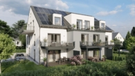 Visualisierung - Neubau KFW 40 QNG Energieeffizienzhaus mit acht Wohneinheiten in der Kernstadt Straubing!