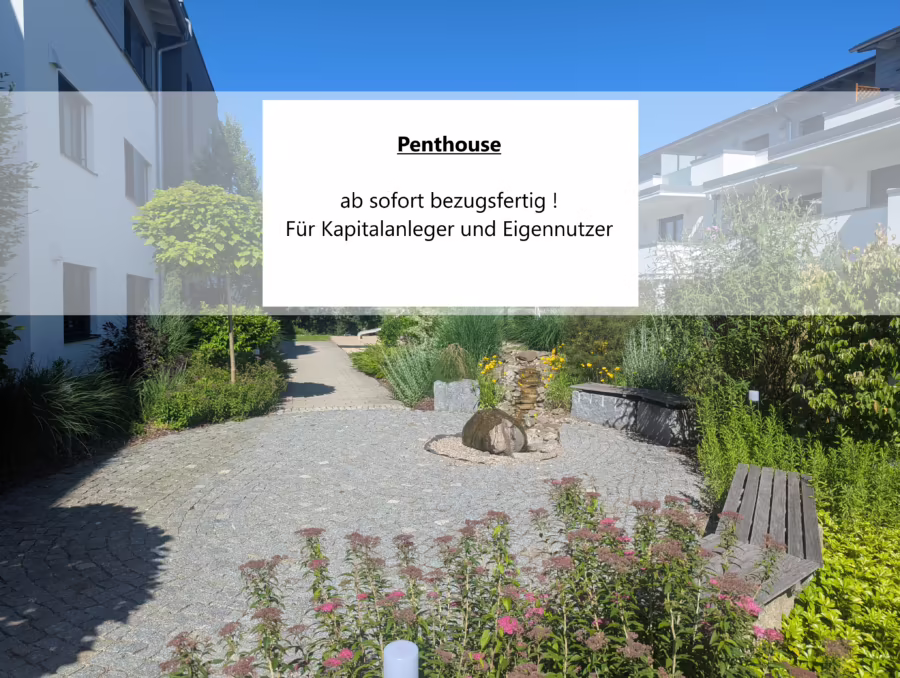 Neuwertiges Penthouse mit großer Dachterrasse und Aufzug ! - D7 (66187)