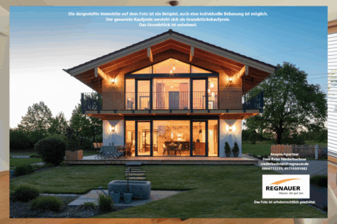Rarität am Chiemsee! Grundstück mit traumhafter Aussicht auf den Chiemsee!, 83233 Bernau am Chiemsee, Einfamilienhaus
