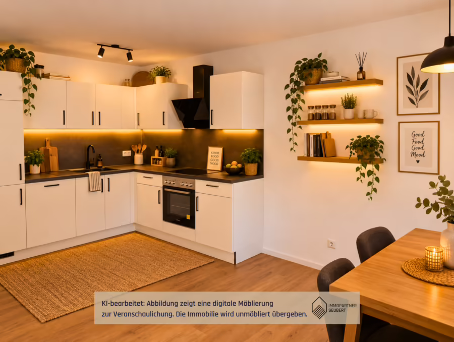 Neubauwohnung mit hochwertiger Ausstattung und Terrasse! - Küche (73128)