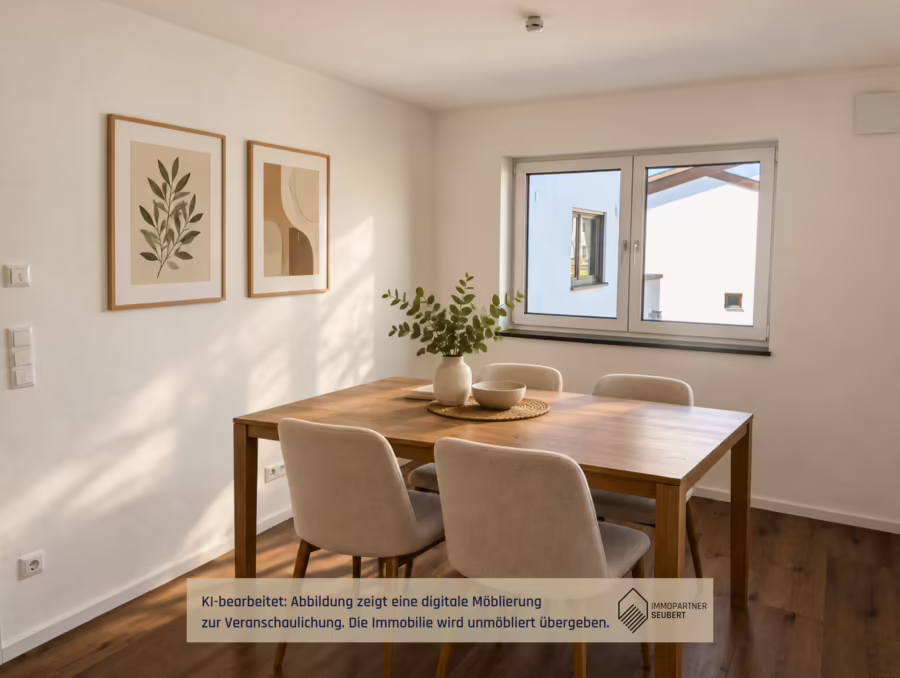 Neubauwohnung mit hochwertiger Ausstattung und Terrasse! - Essbereich (73129)