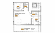 Grundriss - Innenstadtnahe Penthousewohnung mit großer Dachterrasse und EBK!