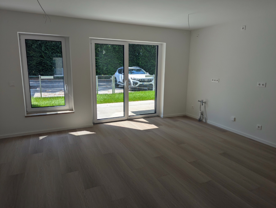Neubauwohnung mit Garten und Einbauküche nahe der Innenstadt! - Einbauküche wird vom VM eingebaut (62520)