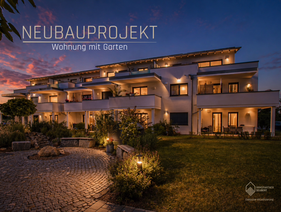 Neuwertige Erdgeschosswohnung mit Gartenanteil in Straubing! - SR-Dornierstr._2026_bei_Garten (56788)