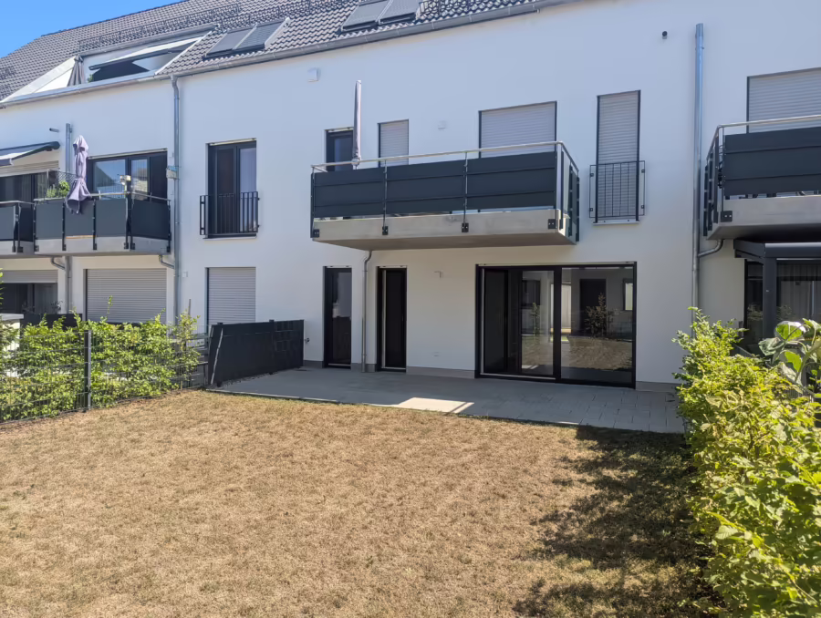 Neubauprojekt ! Zentrumsnahe und moderne 3-Zimmer Gartenwohnung! - Garten (65966)