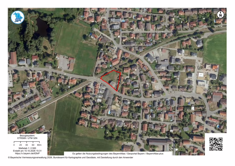 Afa und zinsg. Darlehen ! Baugrundstück für drei Mehrfamilienhäuser in Straubing/Ittling - Grundstück (71334)