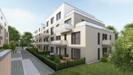 Nahe Innenstadt! Neubau Wohnung (KFW 55) mit Südbalkon und Aufzug! - Visualisierung