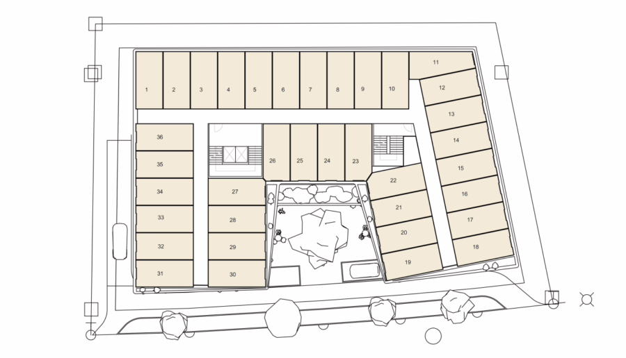 Baugrundstück (MI, GE) für Gewerbe, Wohnen, Hotel, Ärztehaus, Systemgastronomie! - 3. Obergeschoss (Muster; Hotel) (47871)