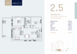 Grundriss Whg 9 - Neubauwohnung mit EBK! Zentrumsnahe und moderne 3-Zimmer Gartenwohnung!