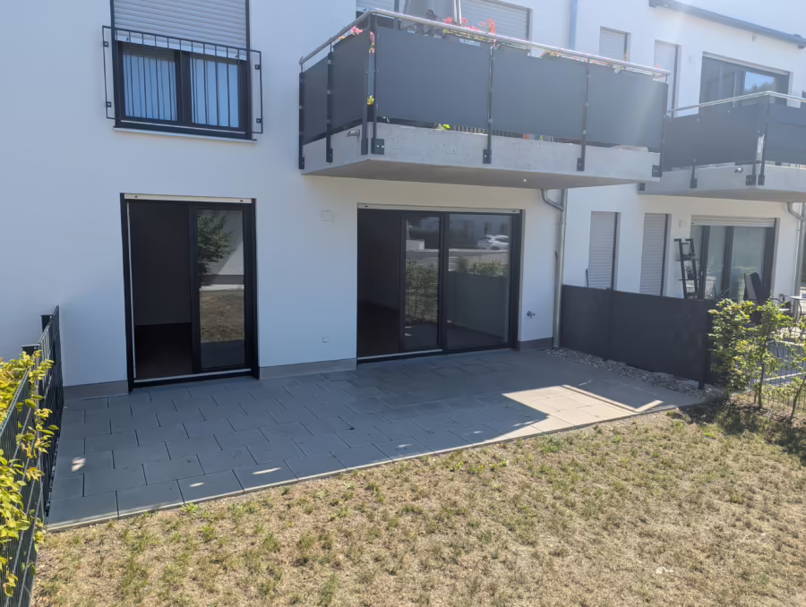 Neubauprojekt ! Zentrumsnahe und moderne 2-Zimmer Gartenwohnung! - Garten (65893)