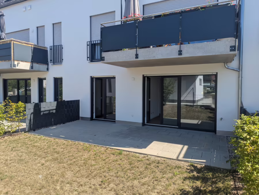 Neubauprojekt ! Zentrumsnahe und moderne 2-Zimmer Gartenwohnung! - Garten (65892)