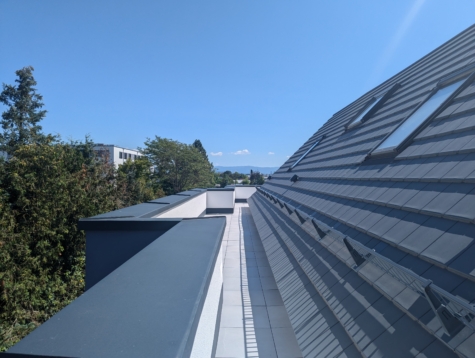 Neubau 3-Zimmer Penthouse mit Einbauküche und großer Dachterrasse!, 94315 Straubing, Etagenwohnung