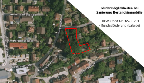 Traumhafter Blick über Pfarrkirchen! Baugenehmigung für zwei Doppelhäuser oder individuelle Planung!, 84347 Pfarrkirchen, Wohngrundstück