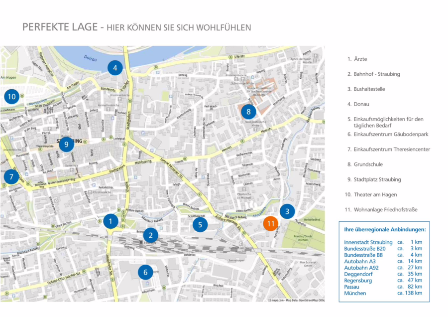 Neubauwohnung mit Balkon in gefragter Lage naher der Innenstadt! - Lage (48344)