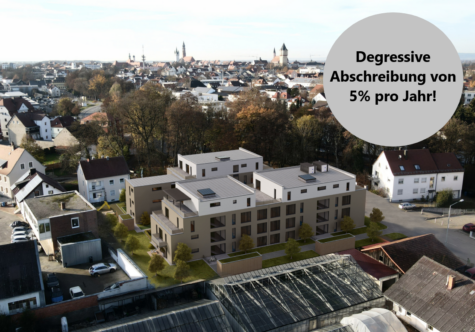 Neubauwohnung mit Balkon in gefragter Lage naher der Innenstadt!, 94315 Straubing, Etagenwohnung