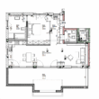Grundriss A7 - Penthouse Wohnung mit großer Dachterrasse!
