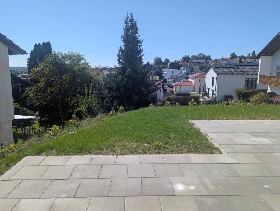 Ruhige Lage! Neubauwohnung mit Garten in Süd-West Ausrichtung! - Terrasse (58910)