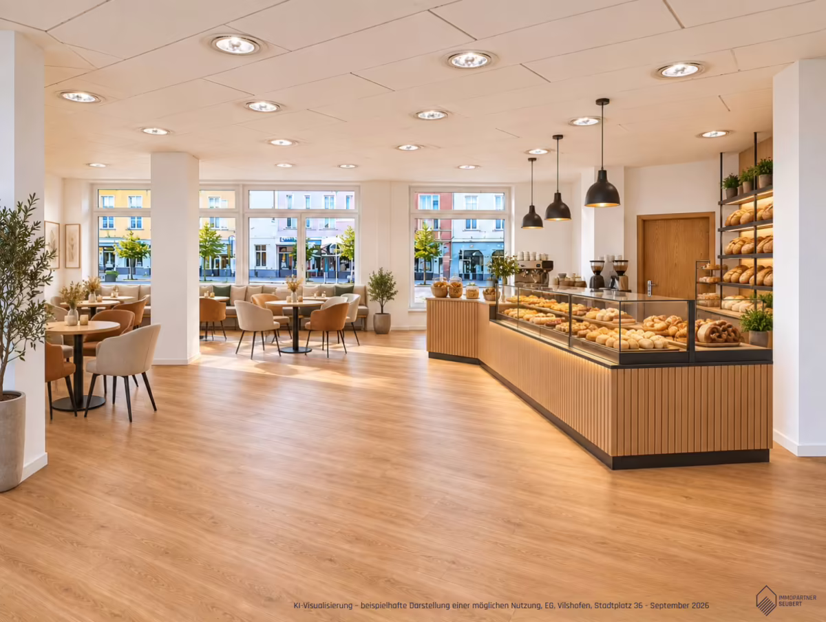 Bäckerei-Cafe-Visualisierung
