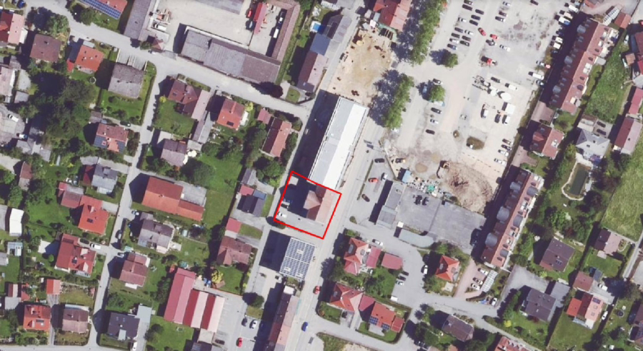 Büro/Praxisfläche im 1. Obergeschoss (opt. Aufzug) in guter Sichtlage ! - Lage (49599)