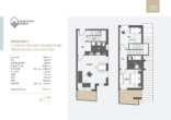 Neuwertige 2,5 Zimmer Wohnung mit zwei Balkone! - Grundriss - WG 03