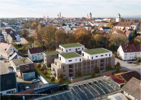 Nahe Innenstadt! Neubau Erdgeschosswohnung (KFW 55) mit Garten!, 94315 Straubing, Erdgeschosswohnung