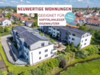 Straubing, Dornierstraße_Drohnenfoto-getauscht_war verpixelt_A1 - Wohltuende Umgebung! Neuwertige 3-Zimmer Etagenwohnung mit großem Balkon!