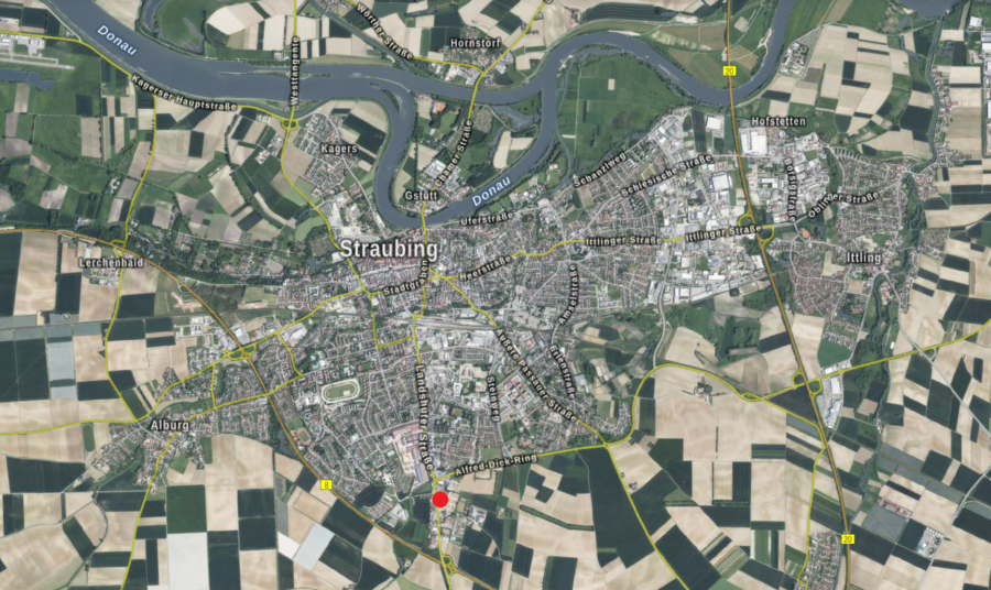 Attraktives Baugrundstück (Wohnen oder Gewerbe) in der Universitätsstadt Straubing! - Lagebeschreibung (47561)